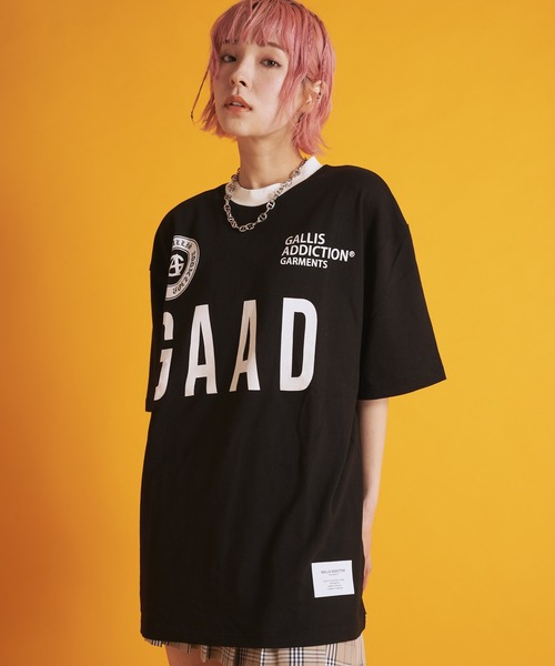 GALLIS ADDICTION（ガリスアディクション）の「GA UNIFORM TEE（Tシャツ/カットソー・メンズ・ブラック/ホワイト・M/L）」の5枚目の写真