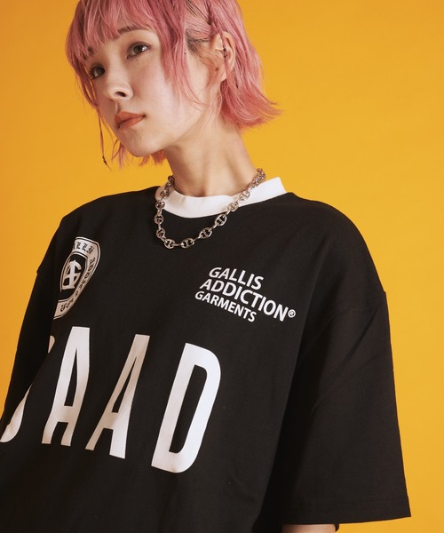 GALLIS ADDICTION（ガリスアディクション）の「GA UNIFORM TEE（Tシャツ/カットソー・メンズ・ブラック/ホワイト・M/L）」の20枚目の写真