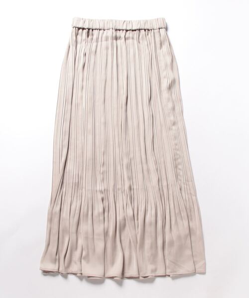 Te chichi TERRASSE（テチチテラス）の「消しプリーツスカート（スカート・レディース・ベージュ/チャコール/グリーン/ピンク・ﾌﾘ-）」の14枚目の写真