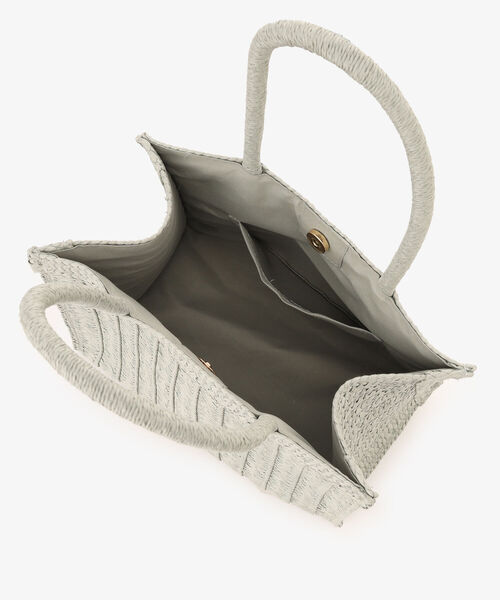 Afternoon Tea（アフタヌーンティー）の「パステルかごトートバッグ（かごバッグ・レディース・ブラウン/グリーン/パープル・ONE SIZE）」の12枚目の写真