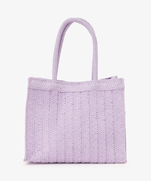 Afternoon Tea（アフタヌーンティー）の「パステルかごトートバッグ（かごバッグ・レディース・ブラウン/グリーン/パープル・ONE SIZE）」の8枚目の写真