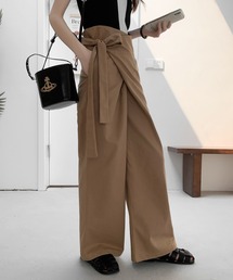 ウエストマークワイドパンツ