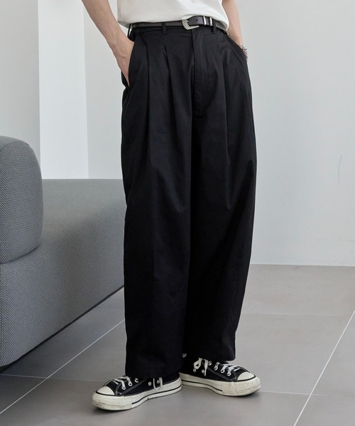 ADAMASTE(アダマスト)の「2タックワイドバルーンパンツ(その他パンツ・メンズ・ホワイト/ベージュ/ブラック・SMALL/MEDIUM/LARGE)」の17枚目の写真