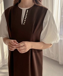 【apres jour clair】バルーンスリーブブラウス【ZOZOTOWN限定アイテム】