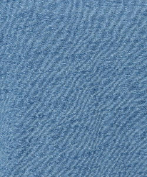 BEAUTY&YOUTH UNITED ARROWS（ビューティーアンドユースユナイテッドアローズ）の「BY インディゴ スラブ クルーネック Tシャツ¨（Tシャツ/カットソー・メンズ・コバルトブルー/ライトブルー・LARGE/SMALL/X-LARGE/MEDIUM）」の10枚目の写真
