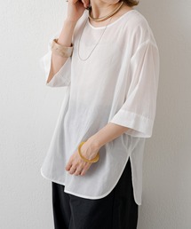 Omekashi | シアーTブラウス(シャツ/ブラウス)