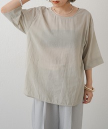 Omekashi | シアーTブラウス(シャツ/ブラウス)