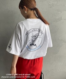 [WARNER BROS./ワーナー・ブラザース] 別注 BUGS BUNNY バック刺繍プリントTシャツ