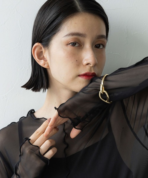 HARE（ハレ）の「メタルニュアンスブレス(HARE)（ブレスレット・レディース・シルバー/ゴールド・FREE）」の12枚目の写真
