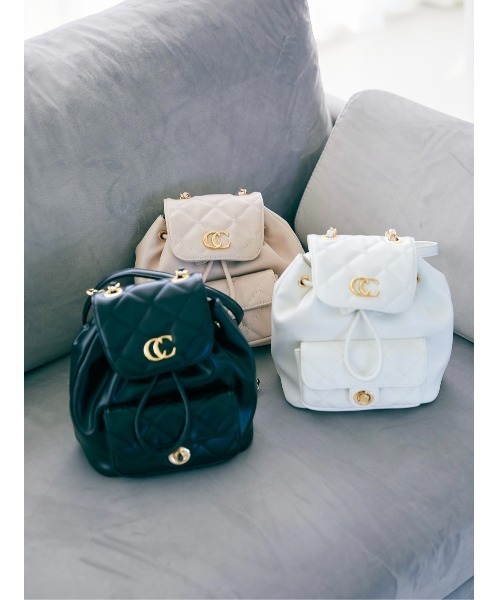 COCOTTE PARIS キルティングリュック ナイロン調 キルティングバッグ – Cocotte paris