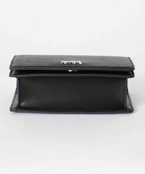 X-girl（エックスガール）の「＊CROSSBODY BAG（ショルダーバッグ・レディース・ブラック/ピンク・ONE SIZE）」の8枚目の写真