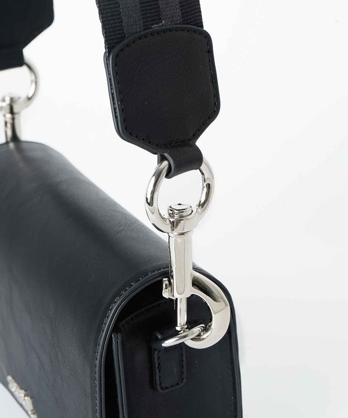 X-girl（エックスガール）の「＊CROSSBODY BAG（ショルダーバッグ・レディース・ブラック/ピンク・ONE SIZE）」の4枚目の写真