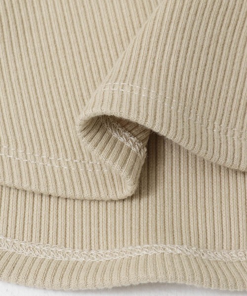 KBF(ケイビーエフ)の「ヘムカーブブラトップ(キャミソール・レディース・ブラック/ベージュ/アイボリー・ONE)」の21枚目の写真