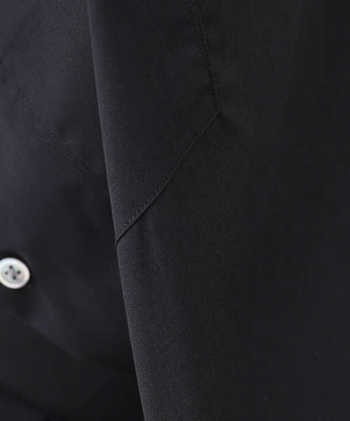 allery(アレリー)の「【allery / アレリ―】レギュラーカラー ショートスリーブシャツ(シャツ/ブラウス・メンズ・ホワイト/ブラック/グレー/サックスブルー・SMALL/MEDIUM/LARGE)」の8枚目の写真