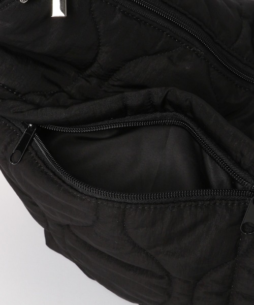 niko and...（ニコアンド）の「オリジナルロゴキルトショルダーバッグ（ショルダーバッグ・レディース・グリーン/ブラック/アイボリー/グレー・0）」の14枚目の写真