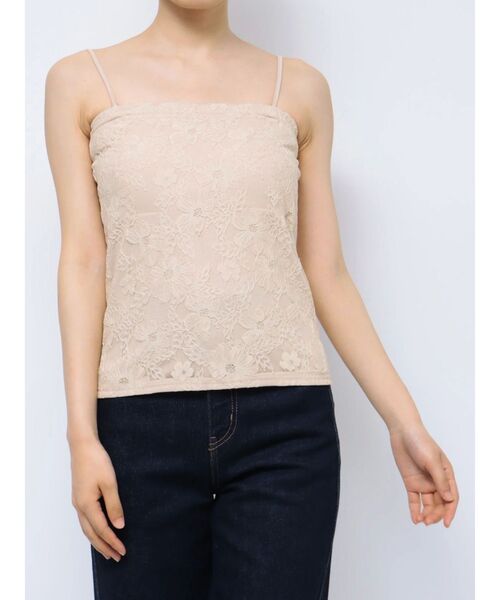 MERCURYDUO（マーキュリーデュオ）の「2WAYカップ付レースベアインナー（チューブトップ・レディース・ブラック/ベージュ/オフホワイト・FREE）」の11枚目の写真