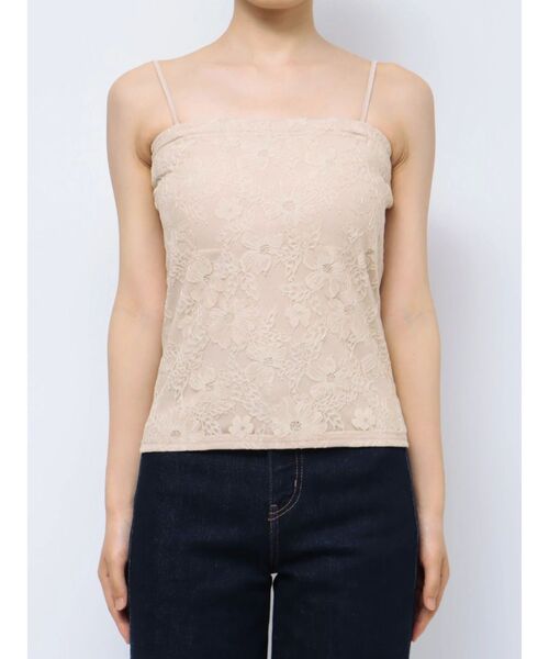 MERCURYDUO（マーキュリーデュオ）の「2WAYカップ付レースベアインナー（チューブトップ・レディース・ブラック/ベージュ/オフホワイト・FREE）」の15枚目の写真