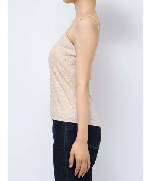 MERCURYDUO（マーキュリーデュオ）の「2WAYカップ付レースベアインナー（チューブトップ・レディース・ブラック/ベージュ/オフホワイト・FREE）」の9枚目の写真