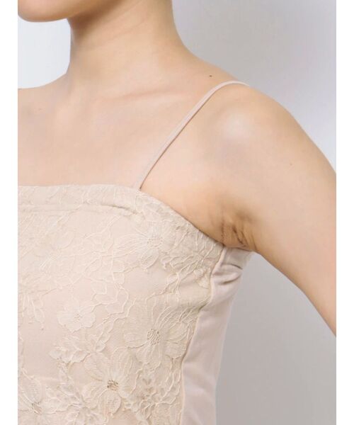 MERCURYDUO（マーキュリーデュオ）の「2WAYカップ付レースベアインナー（チューブトップ・レディース・ブラック/ベージュ/オフホワイト・FREE）」の8枚目の写真