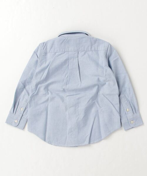 POLO RALPH LAUREN CHILDRENSWEAR(ポロ ラルフ ローレン チルドレンズウェア)の「Polo ベア コットン オックスフォード シャツ(シャツ/ブラウス・キッズ・ブルー・3/4/6/7)」の5枚目の写真