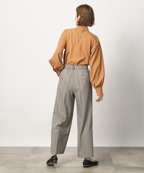 grove(グローブ)の「◆綺麗シルエットが叶う楽チンきれいなストレートワイドパンツ(その他パンツ・レディース・ベージュ/ブラック/ブラック系1・02/03/01/05/04)」の14枚目の写真