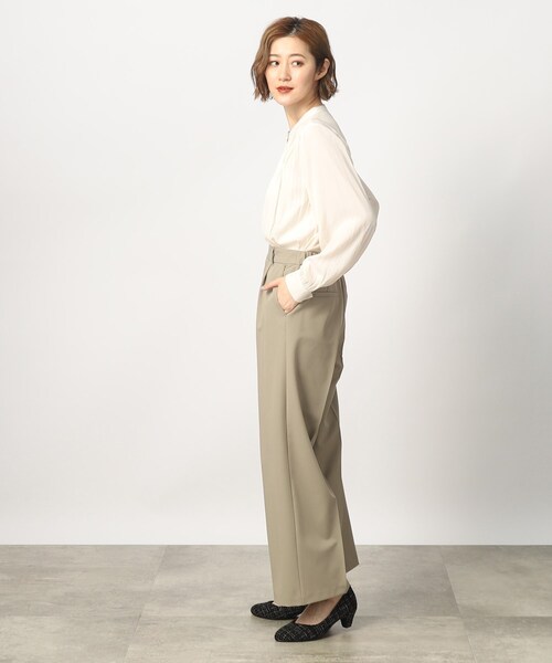 grove(グローブ)の「◆綺麗シルエットが叶う楽チンきれいなストレートワイドパンツ(その他パンツ・レディース・ベージュ/ブラック/ブラック系1・02/03/01/05/04)」の21枚目の写真