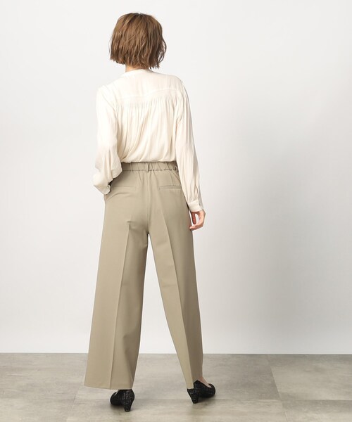 grove(グローブ)の「◆綺麗シルエットが叶う楽チンきれいなストレートワイドパンツ(その他パンツ・レディース・ベージュ/ブラック/ブラック系1・02/03/01/05/04)」の22枚目の写真