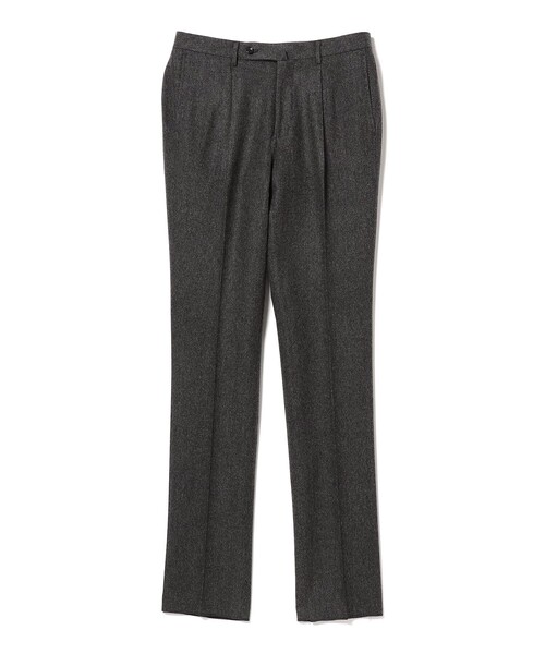 BRILLA per il gusto(ブリッラペルイルグースト)の「Brilla per il gusto / LORO PIANA FABRIC フランネル 1プリーツ スラックス(スラックス・メンズ・シルバー/グレー/ブラウン系その他2/チャコールグレー・46/48/50/52/42/44)」の2枚目の写真