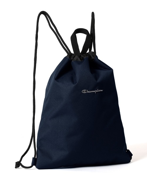 Champion（チャンピオン）の「Champion/チャンピオン グローリー ナップサック ジムバッグ 68201（バックパック/リュック・メンズ・ブラック/グレー/ネイビー・FREE）」の21枚目の写真