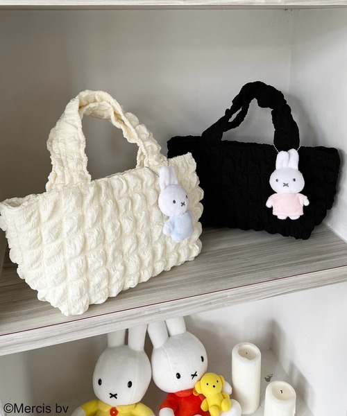 MIIA（ミーア）の「miffy ミニトートバッグ（ハンドバッグ