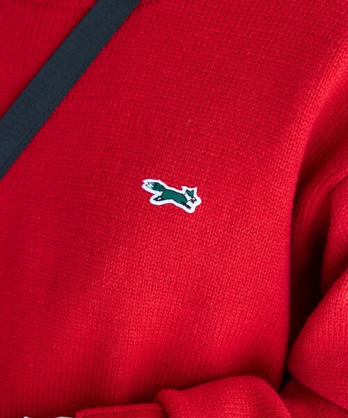 FREAK'S STORE(フリークスストア)の「TOWN CRAFT × FREAK'S STORE/タウンクラフト 別注ベーシック ニット プルオーバー(ニット/セーター・レディース・オリーブ/マスタード/ネイビー/ブラック/レッド/オフホワイト・フリ-)」の20枚目の写真