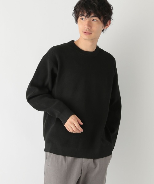 GLOBAL WORK(グローバルワーク)の「リッチライトニットプルオーバー/971898(ニット/セーター・メンズ・グレー系その他/オフホワイト/ブラック/ダークブルー/カーキ・SMALL/X-LARGE/LARGE/MEDIUM)」の11枚目の写真