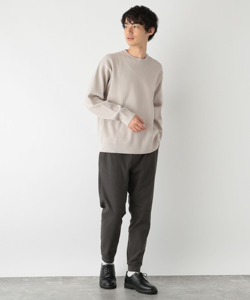 GLOBAL WORK(グローバルワーク)の「リッチライトニットプルオーバー/971898(ニット/セーター・メンズ・グレー系その他/オフホワイト/ブラック/ダークブルー/カーキ・SMALL/X-LARGE/LARGE/MEDIUM)」の13枚目の写真