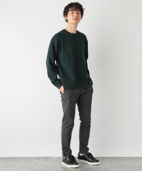 GLOBAL WORK(グローバルワーク)の「リッチライトニットプルオーバー/971898(ニット/セーター・メンズ・グレー系その他/オフホワイト/ブラック/ダークブルー/カーキ・SMALL/X-LARGE/LARGE/MEDIUM)」の15枚目の写真