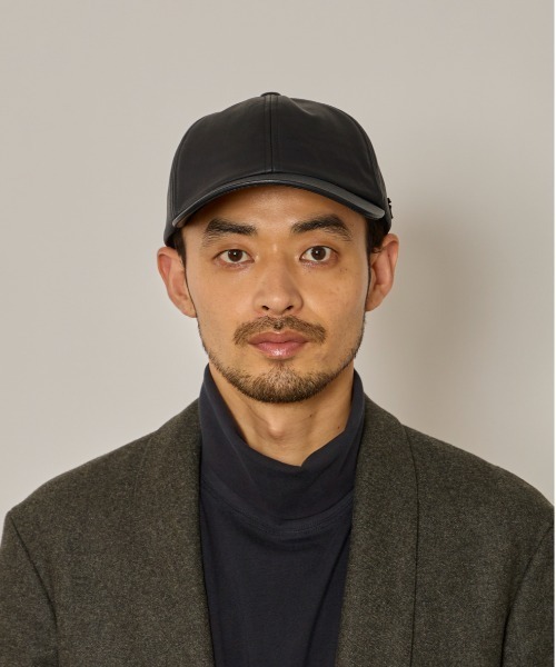 arth（アース）の「arth Leather Cap / アース（キャップ・メンズ・ブラック・57~59cm）」の11枚目の写真