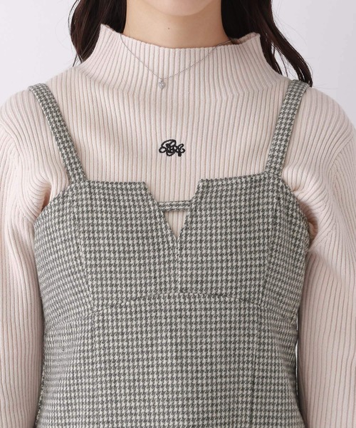 repipi armario（レピピ アルマリオ）の「ビスチェキャミワンピース（ワンピース・キッズ・ベージュ/グレー・MEDIUM/SMALL/LARGE）」の12枚目の写真