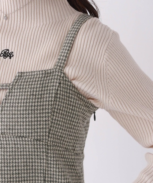 repipi armario（レピピ アルマリオ）の「ビスチェキャミワンピース（ワンピース・キッズ・ベージュ/グレー・MEDIUM/SMALL/LARGE）」の13枚目の写真