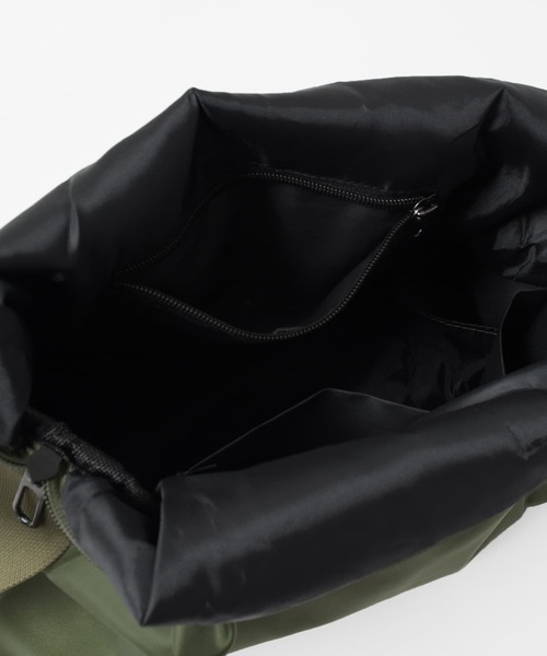 GLAZOS（グラソス）の「【大人向けサイズあり】ボストン型メッセンジャーバッグ（バックパック/リュック・キッズ・ブラック/カーキ・フリー）」の7枚目の写真