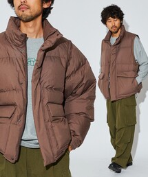 FIRST DOWN | FIRST DOWN × Firsthand/ファーストダウン 別注デタッチャブルダウンジャケット / 2WAYダウンジャケット / ダウンベスト(ダウンジャケット/コート)