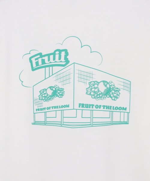 FRUIT OF THE LOOM(フルーツオブザルーム)の「【FRUIT OF THE LOOM】プリントトレーナー22(スウェット・メンズ・ブラック/グリーン/ブルー/レッド・M/XL/L)」の13枚目の写真