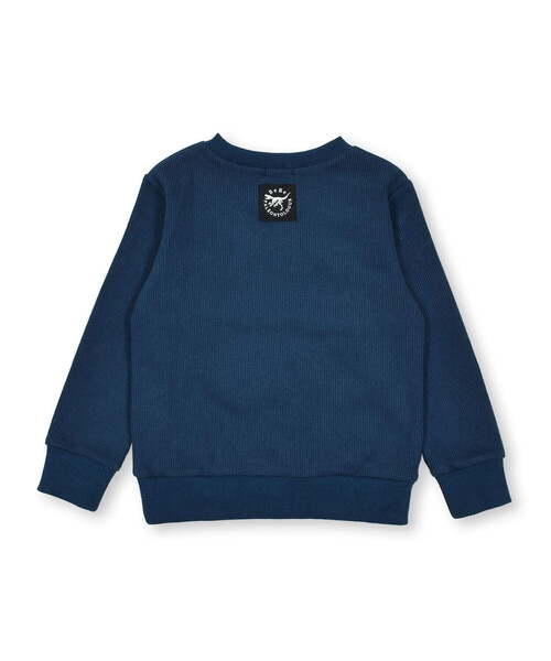 BeBe（ベベ）の「ロゴ刺しゅうトレーナー(90~150cm)（スウェット・キッズ・ネイビー/グレー・130cm/120cm/110cm/100cm/140cm/90cm/150cm）」の11枚目の写真