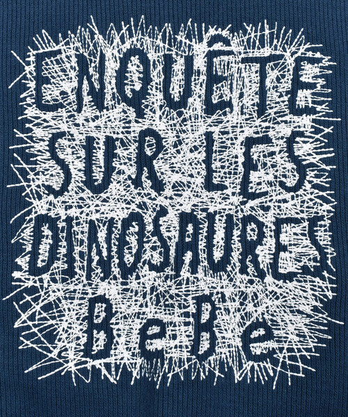 BeBe（ベベ）の「ロゴ刺しゅうトレーナー(90~150cm)（スウェット・キッズ・ネイビー/グレー・130cm/120cm/110cm/100cm/140cm/90cm/150cm）」の14枚目の写真