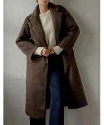 Re:EDIT | [2023-24 WINTER COLLECTION][低身長サイズ有]ウールタッチシャギーチェスターコート(チェスターコート)