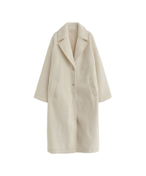 セール】[2025 WINTER PRE ORDER]ウールタッチシャギーチェスター