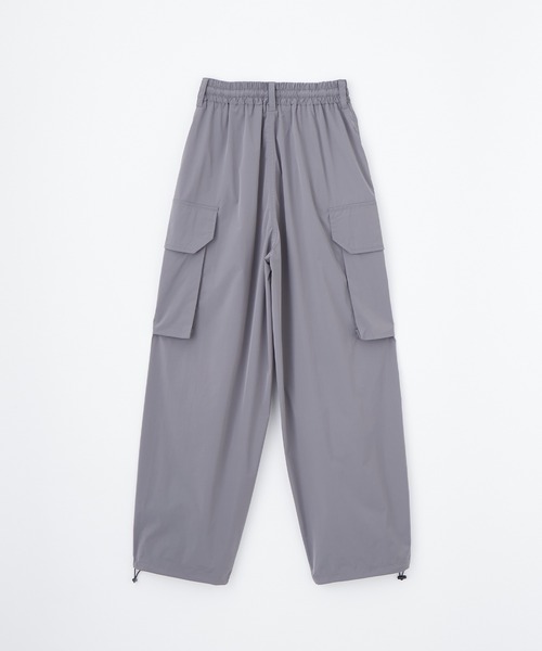 CONP グレー ストレート カーゴパンツ パラシュートパンツ XS CONP グレー ストレート カーゴパンツ パラシュートパンツ XS