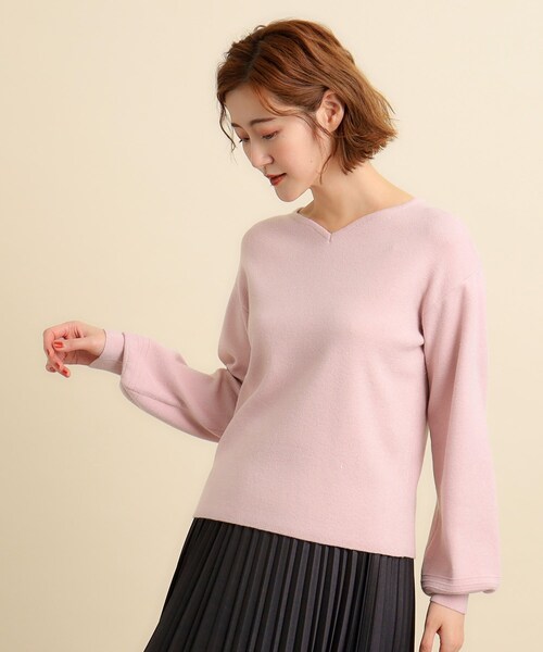 grove（グローブ）の「◇きらめくオーロララメが上品！ハートネック