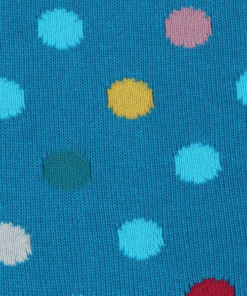 Paul Smith(ポールスミス)の「ポイントカラードット ソックス / 230643 CS(ソックス/靴下・メンズ・ネイビー/ダークグレー/ターコイズブルー・25-27)」の4枚目の写真