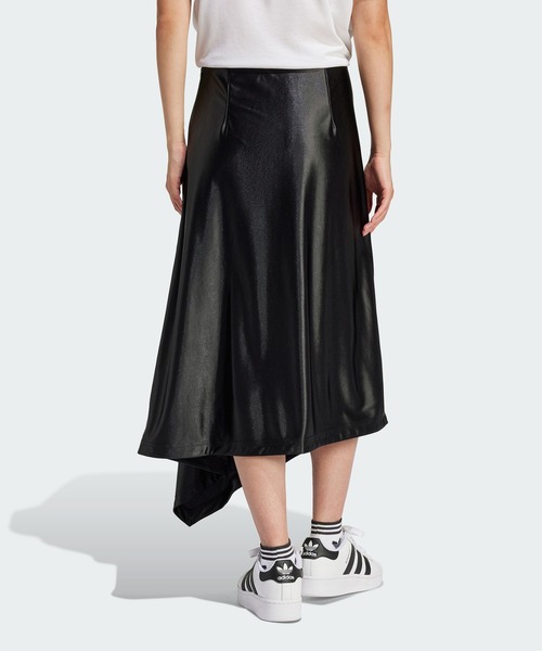 ★人気★ adidas originals Skirt ロングサテンスカート アディダス オリジナルス ロング サテン スカート GVB38