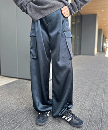 EVERYDAY I LIKE. | ミニマルサテンカーゴパンツ(カーゴパンツ)