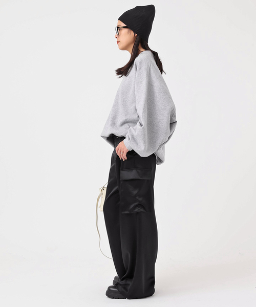 AP STUDIO ミニマルサテンカーゴパンツ ミニマルサテンカーゴパンツ（カーゴパンツ）｜EVERYDAY I LIKE